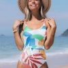 CUPSHE Keep It Cool Sash One Piece Swimsuit One Pieces