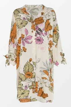 CUPSHE Oaklyn Floral Buttoned Shirt Dress