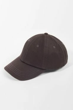 CUPSHE Beach Accessories Rendezvous Minimalism Brown Baseball Cap