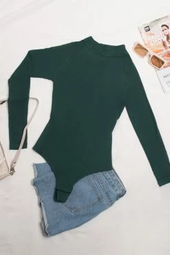 CUPSHE Clothing Fabiola High Neck Cut-out Back Bodysuit