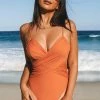 Best reviews of ๐ CUPSHE Release Happiness Twist Front One Piece ๐ฉฑ Swimsuit ๐ 1 CUPSHE Release Happiness Twist Front One Piece Swimsuit
