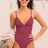 New ๐ CUPSHE One Pieces Novah Lace Up One Piece ๐ฉฑ Swimsuit ๐ฅ 1 CUPSHE One Pieces Novah Lace Up One Piece Swimsuit