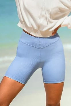 CUPSHE Summer Sky Bike Shorts
