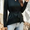 Buy โ CUPSHE Mae Belted Peplum Blouse ๐ 2 CUPSHE Mae Belted Peplum Blouse