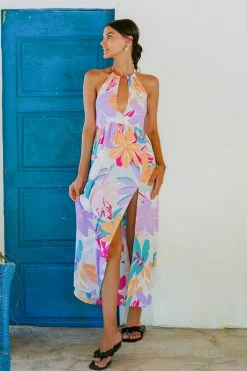 CUPSHE Mckenna Halter Neck A-Shape Dress