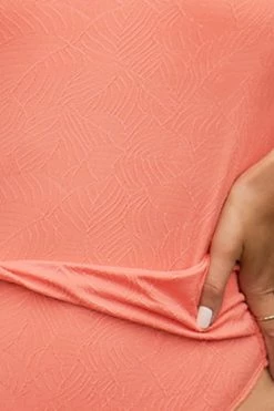 CUPSHE Summer Dreaming Belted Sash Square Neck One Piece Swimsuit