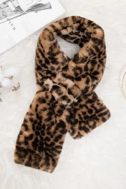 CUPSHE Explorer Leopard Criss Cross Scarf Beach Accessories
