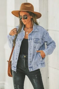 CUPSHE Karma Acid Wash Denim Jacket Clothing