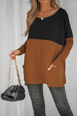 CUPSHE Clothing Joy House Colorblock Oversized Tee