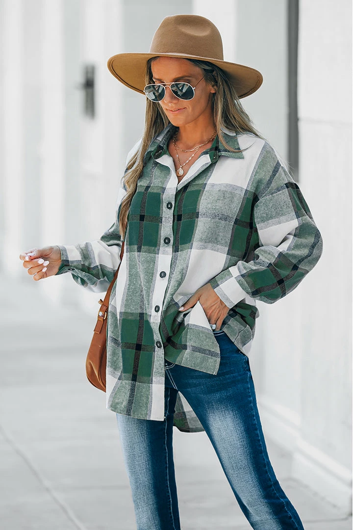 Best reviews of ๐ฅฐ CUPSHE Octavia Plaid Button-Front ๐ Shirt โค๏ธ 3 CUPSHE Octavia Plaid Button-Front Shirt