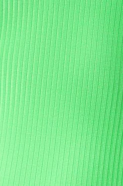 CUPSHE One Pieces Palma Rib V Neck Lace Back Cheeky Monokini Swimsuit