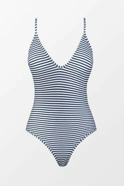 CUPSHE One Pieces Lasting Appeal Stripe One Piece Swimsuit