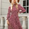 CUPSHE Clothing Jelena Ditsy Floral Smocked Maxi Dress