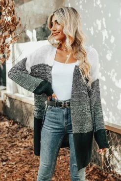 CUPSHE Clothing Sunny Daze Colorblock Open-Front Cardigan