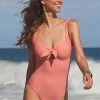 CUPSHE Legacy Bow Knot One Piece Swimsuit