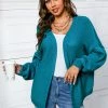 CUPSHE Kimora Drop Sleeve Open-Front Cardigan Clothing