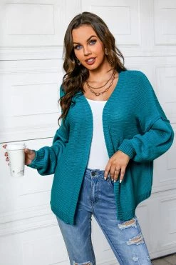 CUPSHE Kimora Drop Sleeve Open-Front Cardigan Clothing