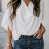 Hot Sale ๐ CUPSHE Clothing Antonella Dolman Sleeve Drape Collar Loose Top ๐ 2 CUPSHE Clothing Antonella Dolman Sleeve Drape Collar Loose Top