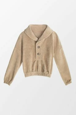 Wholesale ๐คฉ CUPSHE Cerise Half Placket Button Front Sweatshirt Clothing ๐ 9 CUPSHE Cerise Half Placket Button Front Sweatshirt Clothing