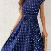 Promo ๐ CUPSHE ๐ Dresses Best Sellers Lillie Round Neck Dots A-shape ๐ Dress โจ 1 CUPSHE Dresses Best Sellers Lillie Round Neck Dots A-shape Dress