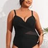 Flash Sale ๐ CUPSHE One Pieces Sheer Mesh Wrap Front Plus Size One Piece ๐ฉฑ Swimsuit ๐ 2 CUPSHE One Pieces Sheer Mesh Wrap Front Plus Size One Piece Swimsuit