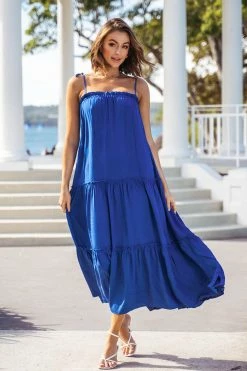 CUPSHE Carolyn Frill Slip Dress Dresses Best Sellers