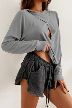 CUPSHE Clothing Fantasy Cut-out Front Hoodie