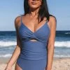 Coupon ๐ CUPSHE Twisted Ruched Cutout One-Piece ๐ฉฑ Swimsuit ๐ 1 CUPSHE Twisted Ruched Cutout One-Piece Swimsuit