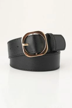 CUPSHE Love It Faux Leather O-Ring Buckle Belt Clothing