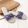 CUPSHE Flowerchild Bowknot Sandals Beach Accessories
