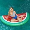 CUPSHE Beach Accessories Inflatable Half Watermelon Float