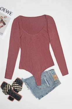 Coupon ๐คฉ CUPSHE Clothing Eloise Rib Long Sleeve Bodysuit ๐ 18 CUPSHE Clothing Eloise Rib Long Sleeve Bodysuit