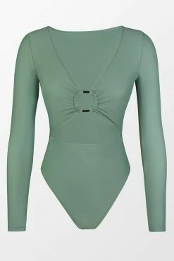 CUPSHE Keep It Cool Modern-Cheeky O-Ring One Piece