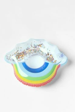 CUPSHE Ipanema Rainbow Swimming Ring Beach Accessories