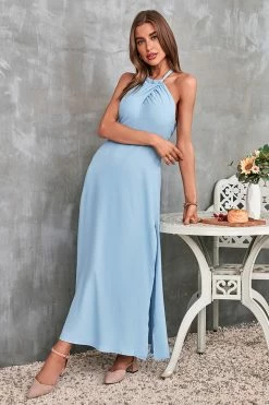 CUPSHE Carol A-Shape Halter Neck Dress Dresses Best Sellers