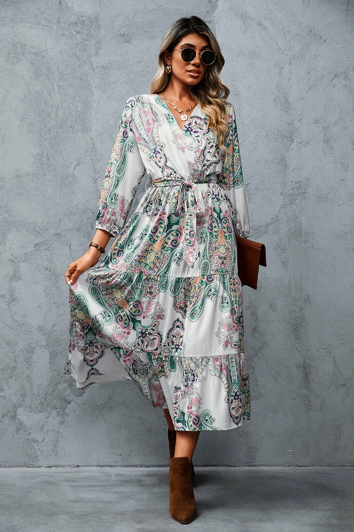 Flash Sale βοΈ CUPSHE Clothing Jerilyn Belted Paisley Maxi π Dress β¨ 5 CUPSHE Clothing Jerilyn Belted Paisley Maxi Dress