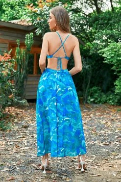 CUPSHE Vestrahorn Backless Tie A-Shape Dress Dresses Best Sellers