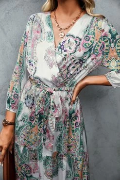 Flash Sale βοΈ CUPSHE Clothing Jerilyn Belted Paisley Maxi π Dress β¨ 13 CUPSHE Clothing Jerilyn Belted Paisley Maxi Dress
