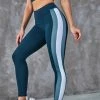 CUPSHE Private Jet Color Block High Waisted Leggings