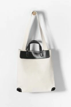 CUPSHE Anakena Preppy Canvas Shoulder Bag