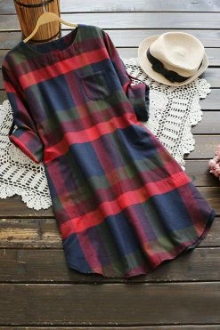 CUPSHE Lady Leisure Plaid Dress Dresses Best Sellers