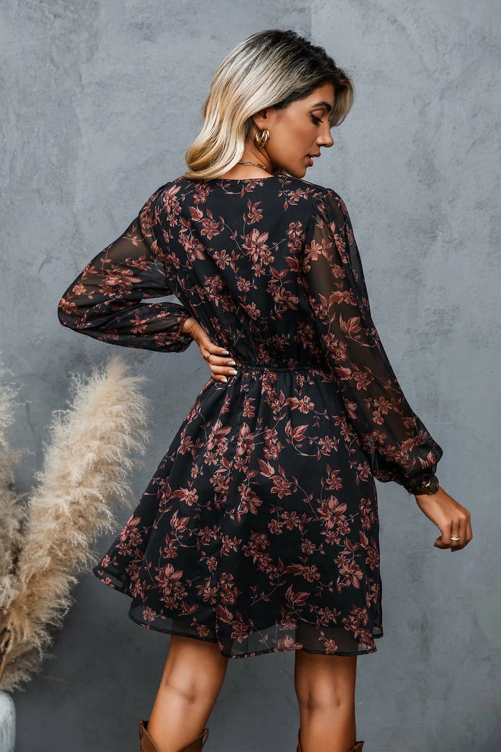 Cheapest ๐ CUPSHE Floral Chiffon A-Line ๐ Dress ๐ 4 CUPSHE Floral Chiffon A-Line Dress