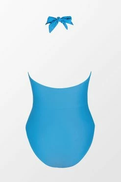 CUPSHE One Pieces Summer Of Love High Neck Belted One Piece Swimsuit