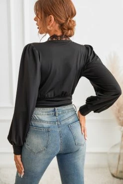 Promo ๐งจ CUPSHE Logan Plunging Lace Long Sleeve Bodysuit Clothing โ๏ธ 9 CUPSHE Logan Plunging Lace Long Sleeve Bodysuit Clothing