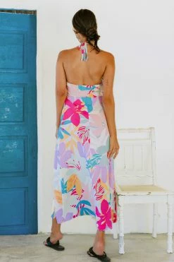 CUPSHE Mckenna Halter Neck A-Shape Dress