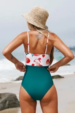 CUPSHE One Pieces Amani Fruit Print One Piece Swimsuit