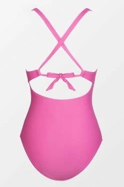 CUPSHE Seaside Holiday Double Straps Shirred Tummy Control One Piece One Pieces