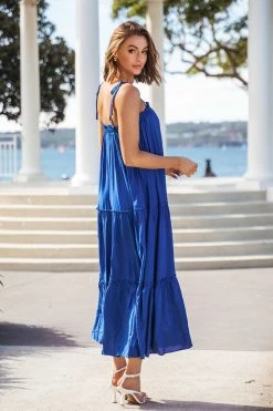 CUPSHE Carolyn Frill Slip Dress Dresses Best Sellers