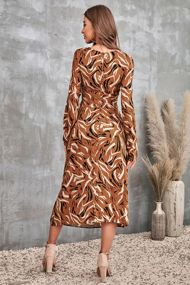 Promo ๐คฉ CUPSHE Addy Cutout Geometric Print A-Shape ๐ Dress Clothing ๐ 4 CUPSHE Addy Cutout Geometric Print A-Shape Dress Clothing