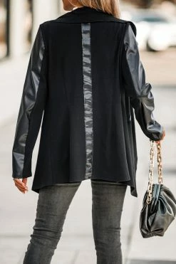 CUPSHE Bobbie Drape Front Coat